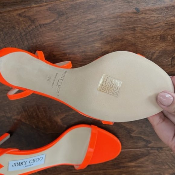 Jimmy Choo Minny heels new 38 - Picture 4 of 6